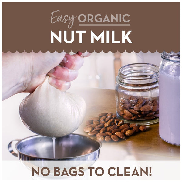 nut milk straining cloth reusable