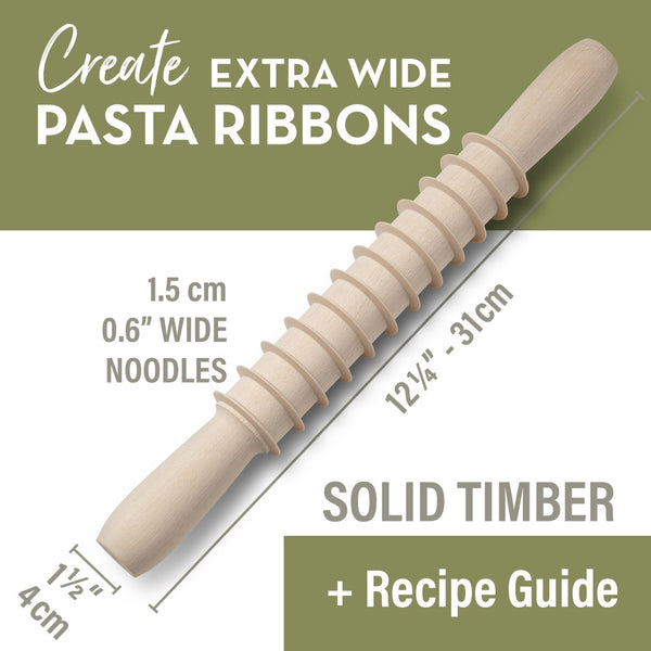 wooden pasta roller