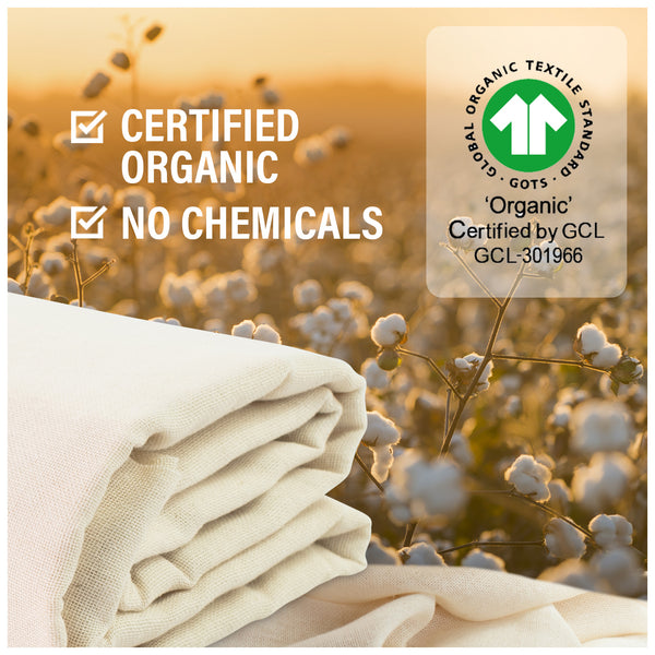 Cheesecloth for Straining - Certified Organic - Large Length (61" x 41")