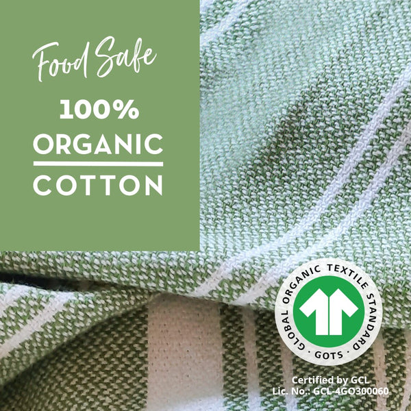 Dish Towels that Really Dry | Super Absorbent | Oversize Organic Cotton  Kitchen Towels