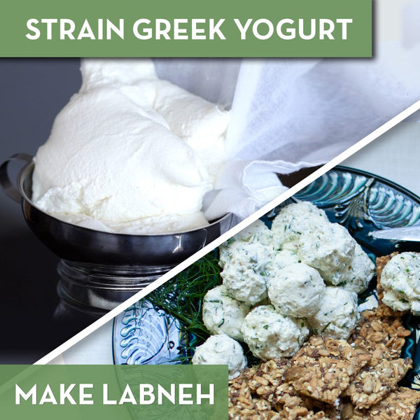 cheesecloth for straining greek yogurt