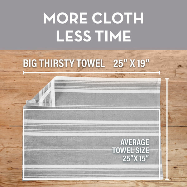 large oversize dish towels
