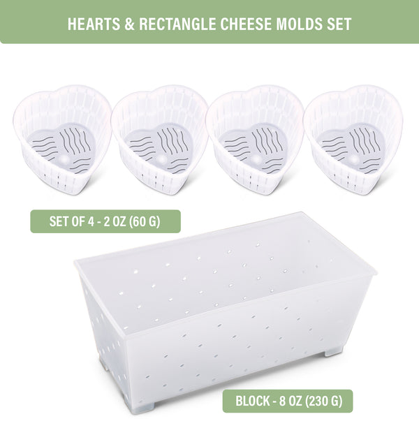 rectangular cheese molds