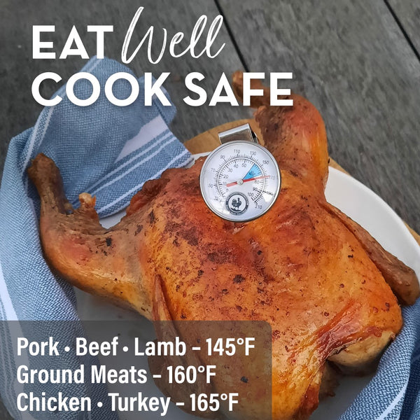 safe temperature for cooked meats